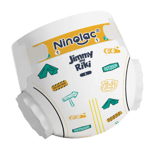 Fraldas de bebês ultra-absorventes com conforto gentil